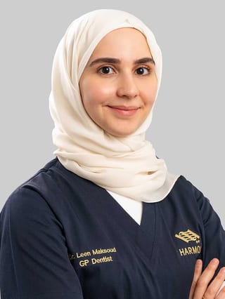 Dr. Leen Maksoud, General Dentist for Children's Dental Care at Harmony Medical Center, Abu Dhabi