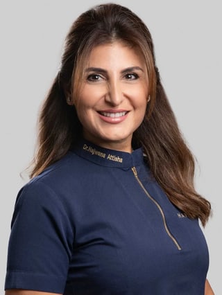 Dr. Najwana Attisha — Specialist Orthodontist, Invisalign at Harmony Medical Center Jumeirah Dubai