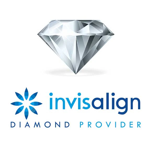 Certified Invisalign Diamond Provider logo - Harmony Medical Center