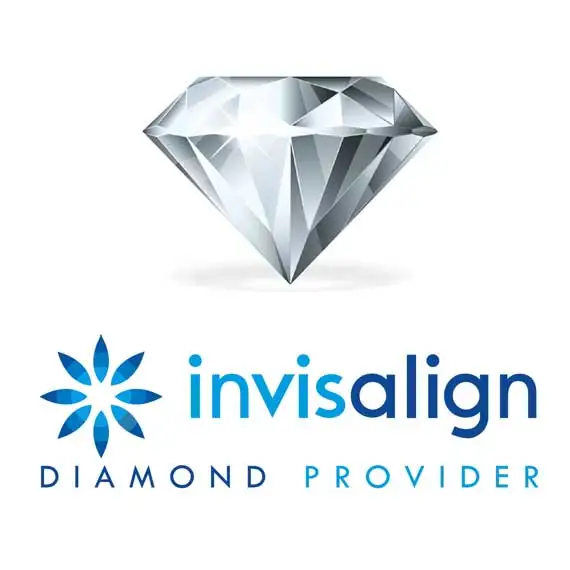 Certified Invisalign Diamond Provider logo - Harmony Medical Center