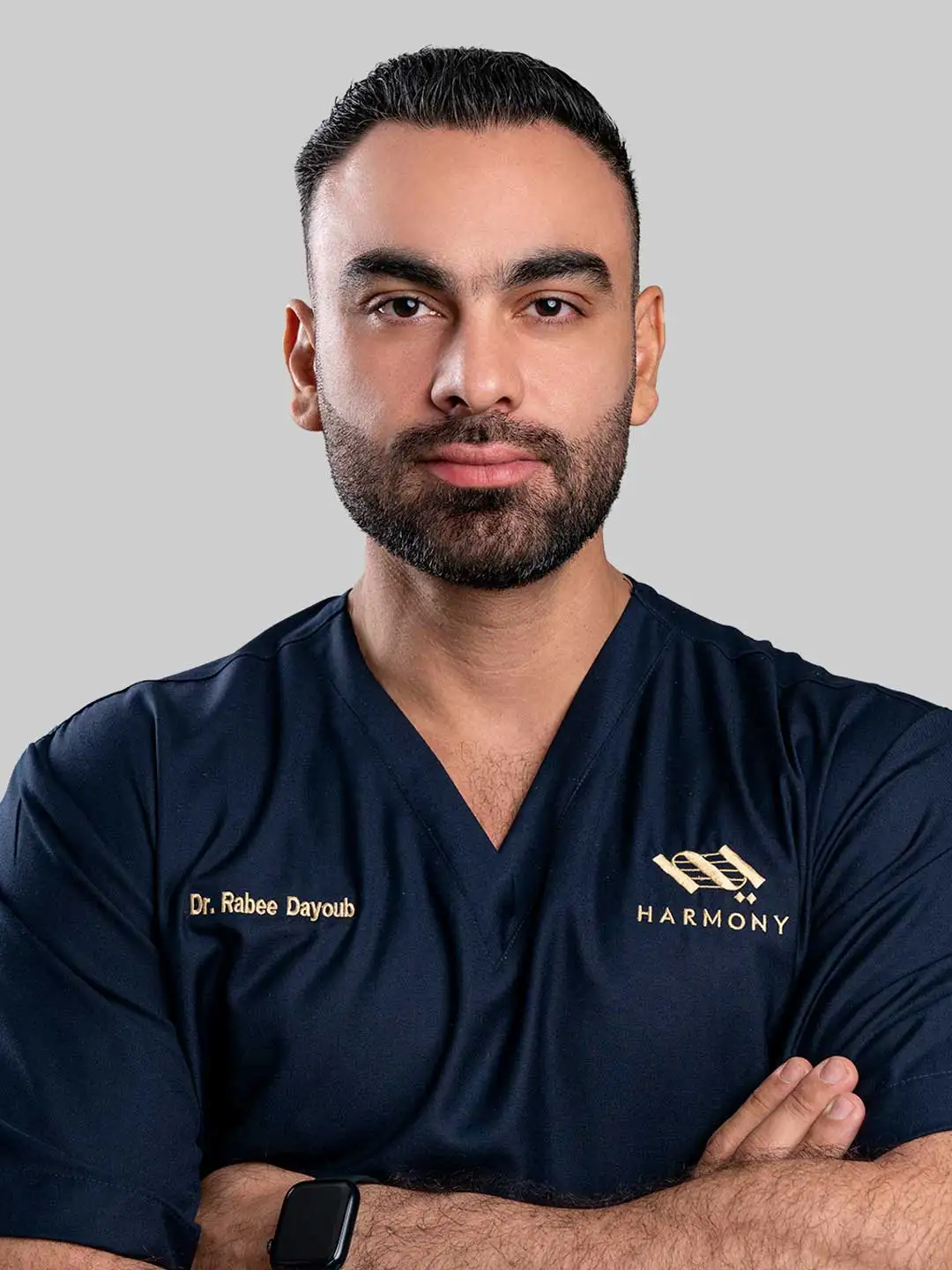 Portrait of Dr. Rabee Dayoub - General Dentist at Harmony Medical Center in Abu Dhabi
