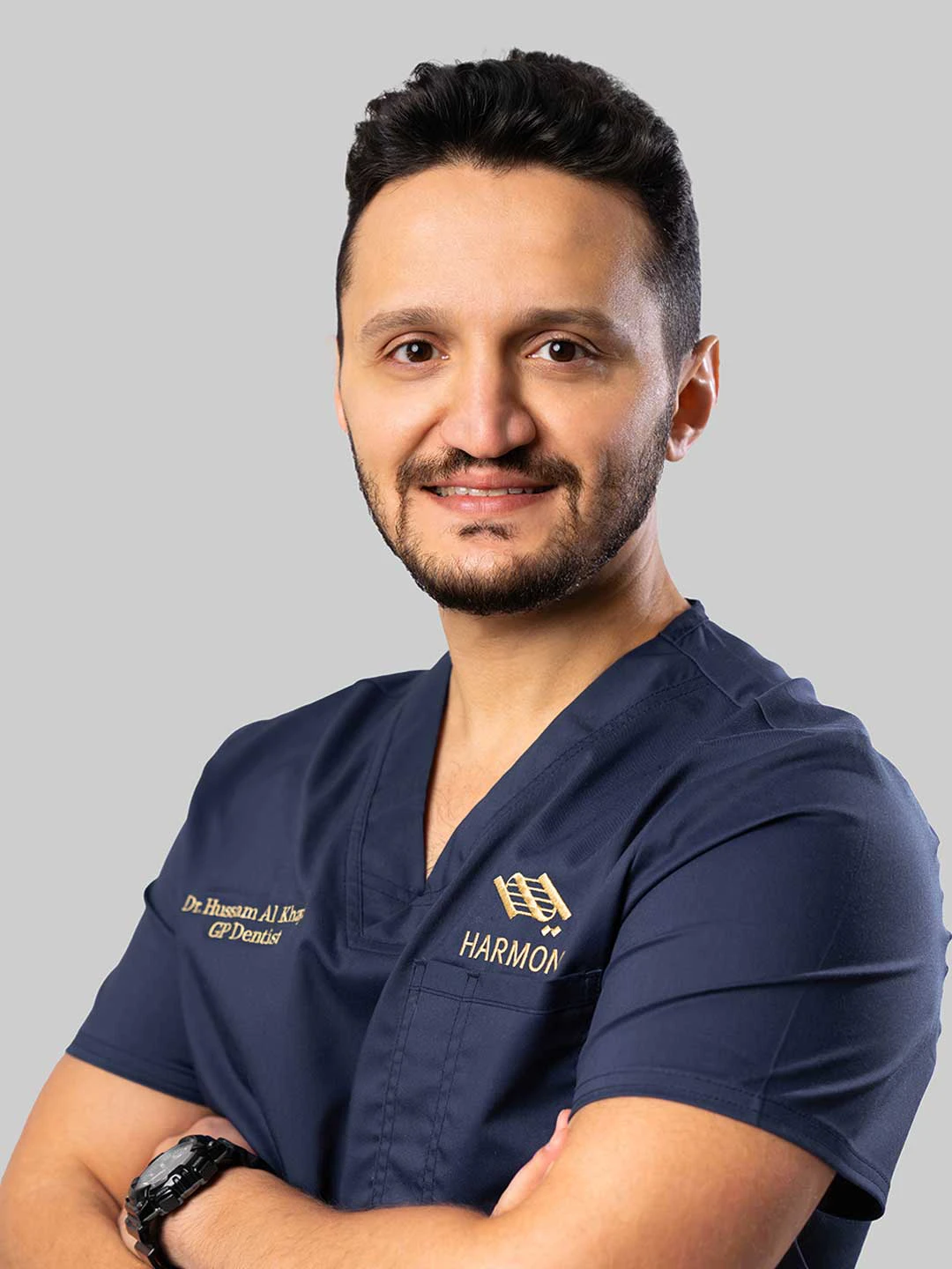 Dr. Hussam Al-Khayat - General Dentist with MSc. In Endodontics at Harmony Medical Center in MBZ, Abu Dhabi