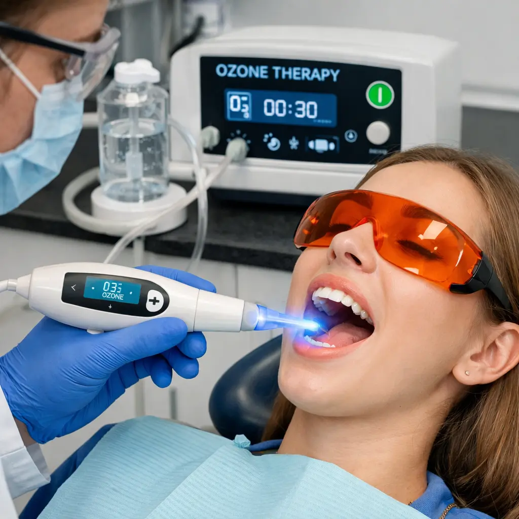 Ozone dental therapy treatment at Harmony Medical Center, Jumeirah Dubai
