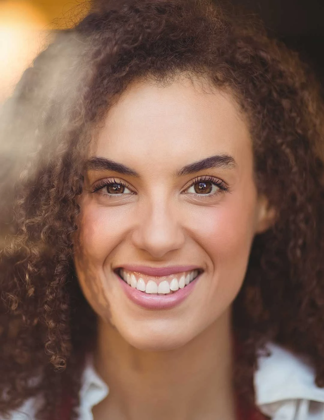 Confident woman with a beautiful smile