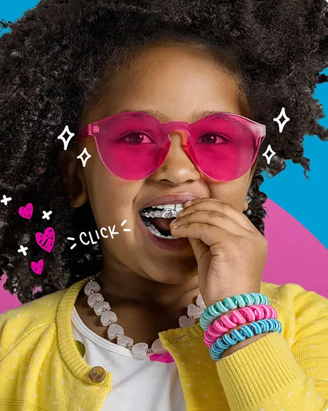 التقويم الشفاف للأطفال